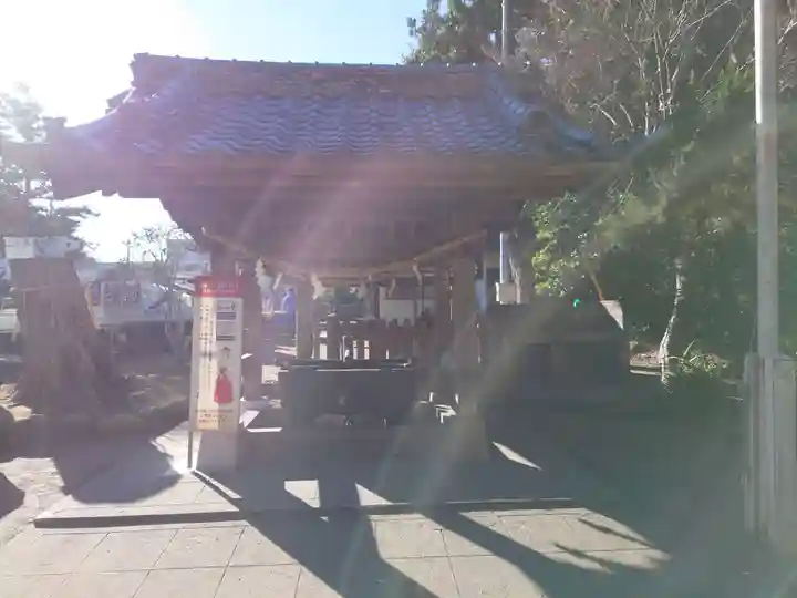 鶴谷八幡宮の手水舎