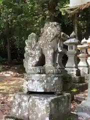 赤猪岩神社の狛犬