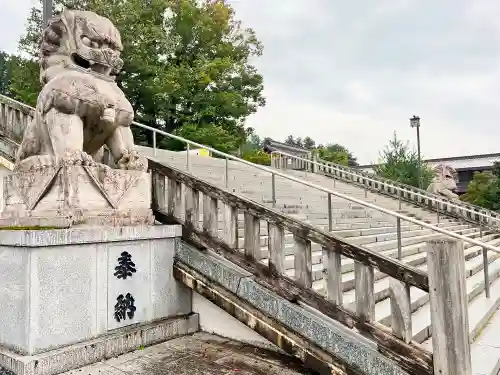 盛岡八幡宮の狛犬