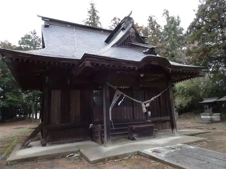 阿波山上神社の本殿・本堂
