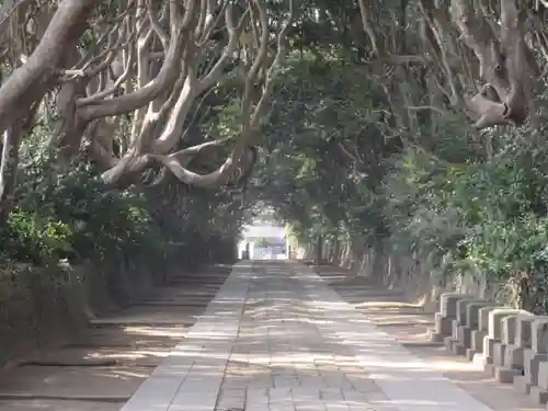 酒列磯前神社の景色