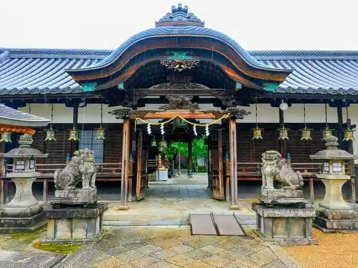薬園八幡神社の本殿・本堂