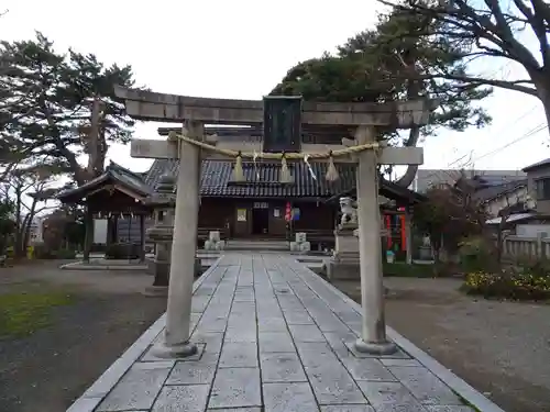 犀川神社の鳥居