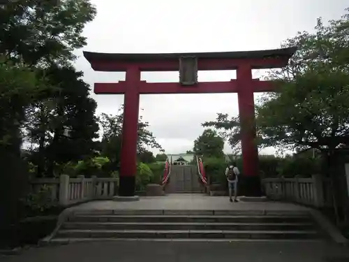 亀戸天神社の鳥居