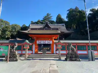 高良大社の本殿・本堂