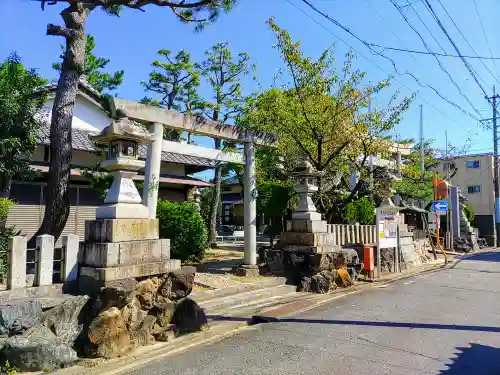 白山神社（名塚白山社）の鳥居