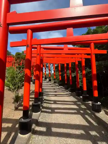 高山稲荷神社の鳥居