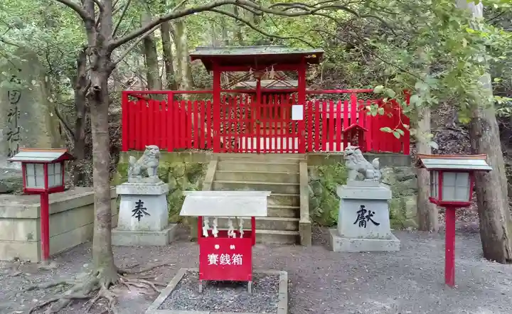 稲葉根王子の本殿・本堂