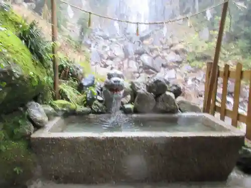 飛瀧神社（熊野那智大社別宮）の手水舎