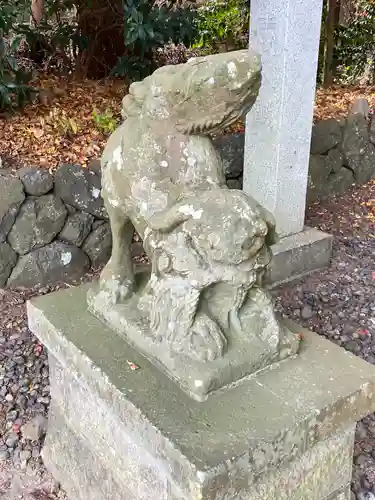 志波彦神社・鹽竈神社の狛犬