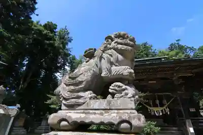 田村神社の狛犬