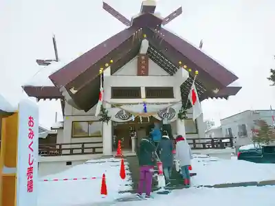 苗穂神社の本殿・本堂