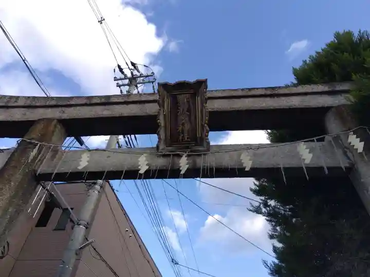 許波多神社(小幡東中鎮座)(京都府)