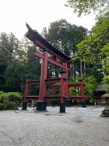 北口本宮冨士浅間神社の鳥居