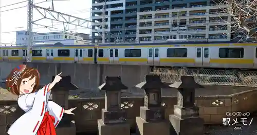 天祖神社の周辺