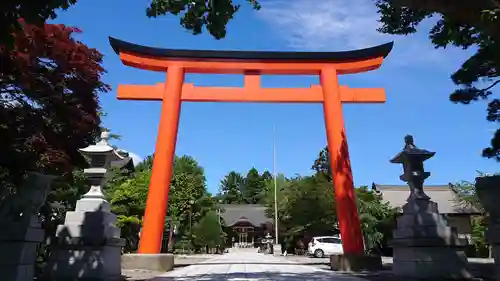 湯倉神社の鳥居