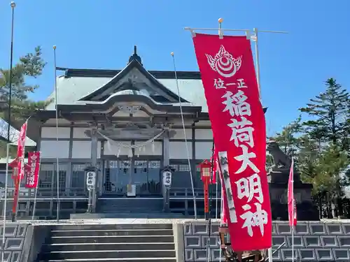 鹿部稲荷神社の本殿