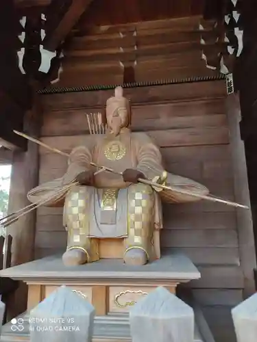 桑名宗社（春日神社）の像