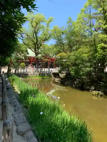 西宮神社の庭園