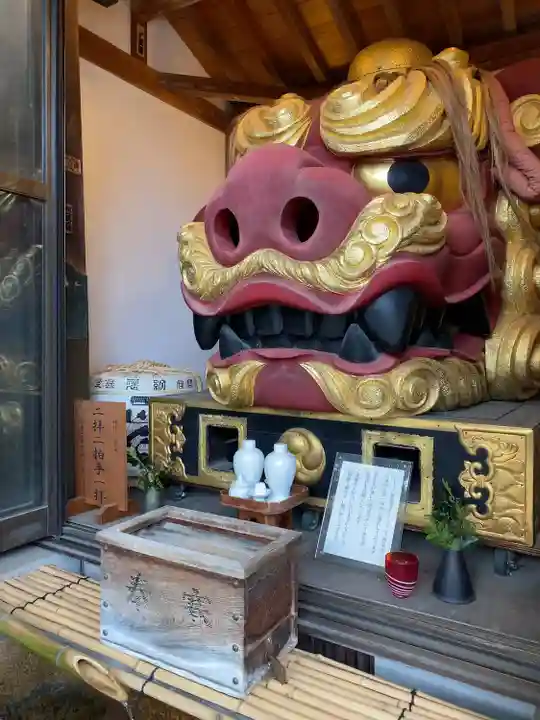 波除神社(波除稲荷神社)の狛犬