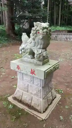 八幡神社の狛犬