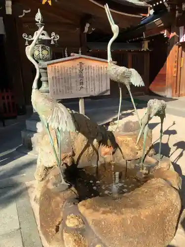 櫛田神社の狛犬