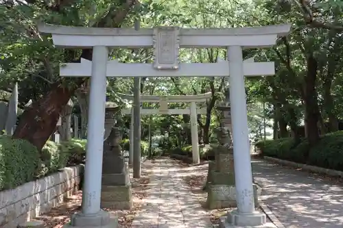 前原御嶽神社の鳥居