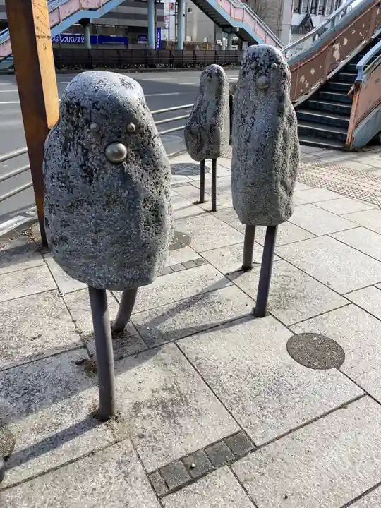 安積國造神社の周辺