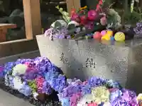 高司神社〜むすびの神の鎮まる社〜の手水舎