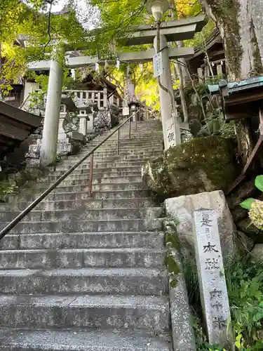 太郎坊宮阿賀神社の鳥居