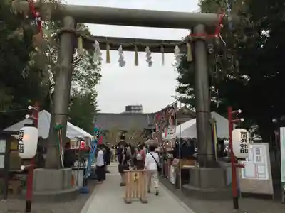 浅草神社の鳥居