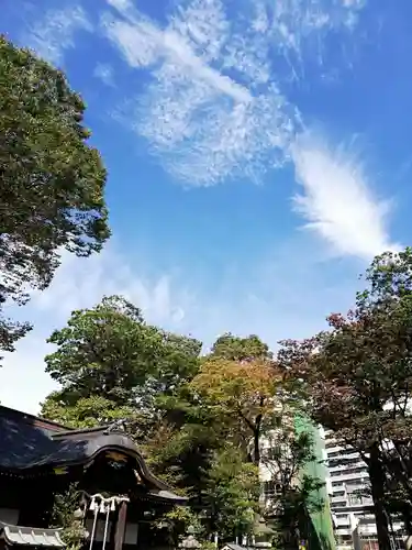 安積國造神社の景色