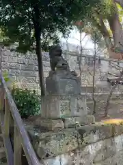 西向天神社の狛犬