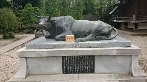 布多天神社の狛犬