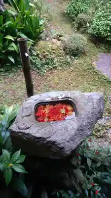 三寶寺の手水舎