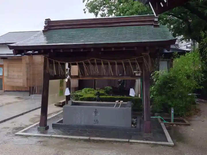姪浜住吉神社の手水舎