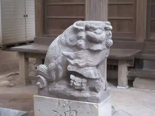 丹生神社の狛犬