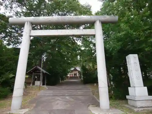 余市神社の鳥居