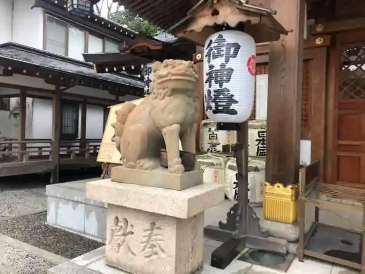 伊和志津神社の狛犬