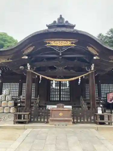 武田神社の本殿・本堂