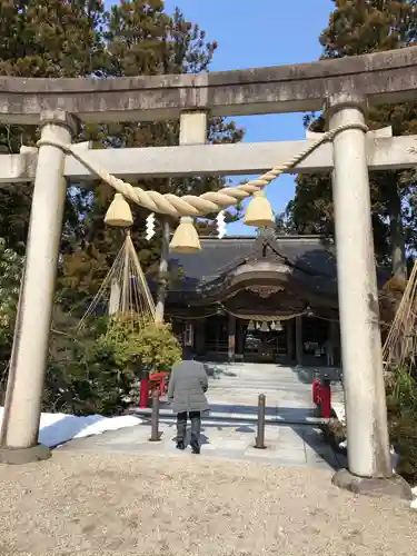 越中一宮 髙瀬神社の鳥居