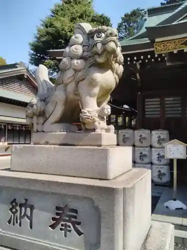 神峰神社の狛犬