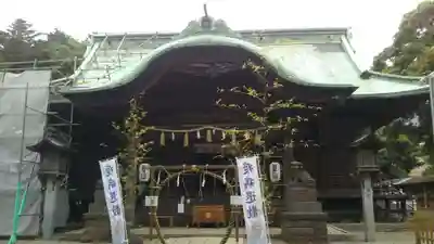 下総国三山　二宮神社の本殿・本堂