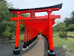 高山稲荷神社の鳥居