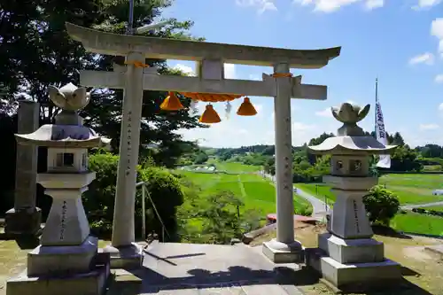 長屋神社の鳥居