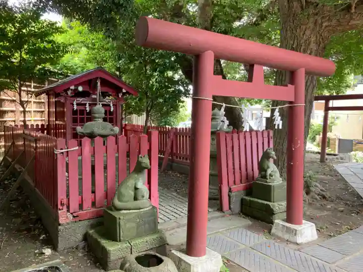 正一位稲荷大明神(築山稲荷社)(神奈川県)