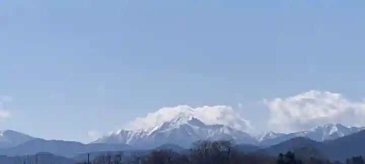 留辺蘂神社の景色