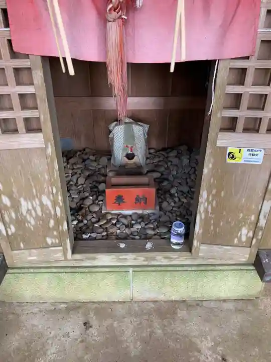 北向きの道祖神(千葉県)