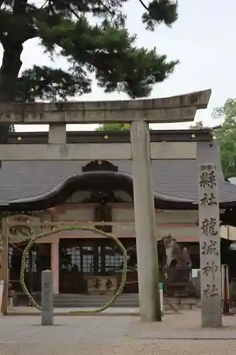 龍城神社の鳥居