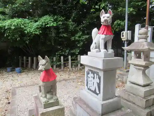 鵜森神社の狛犬